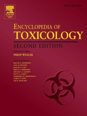 cover image of Encyclopedia of Toxicology